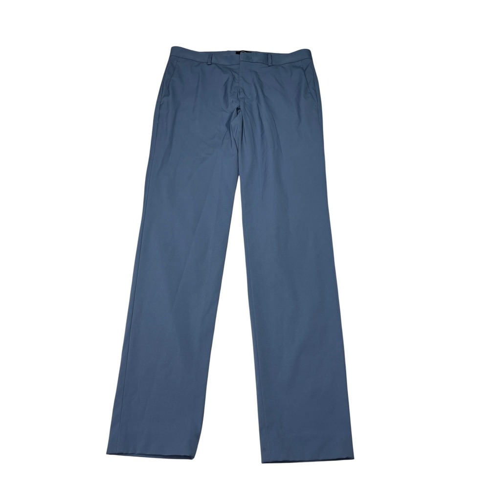 Theory Peterson Neoteric Blue Grey Technical Stretch‎ Trousers Mens 33X32 USA
